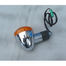 BLINKR ZADNÍ LEVÝ CHROM - 300 CL + PÉRÁK